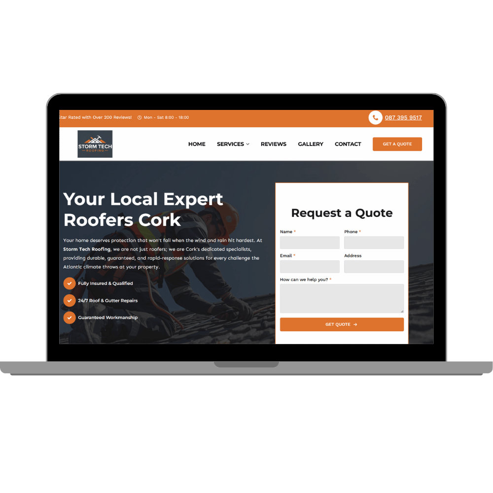 Storm Tech Roofing Site