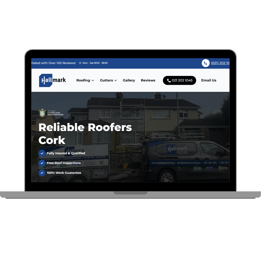 Hallmark Roofing Website