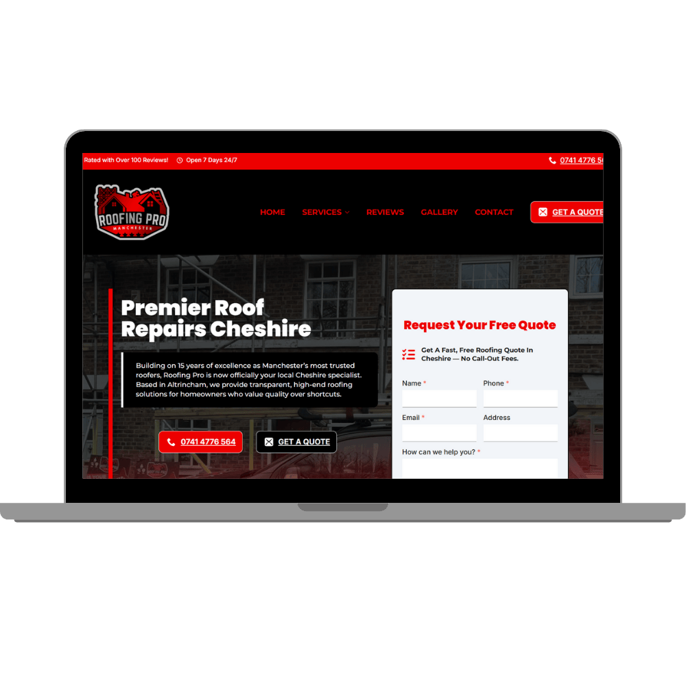 Roofing Pro Website