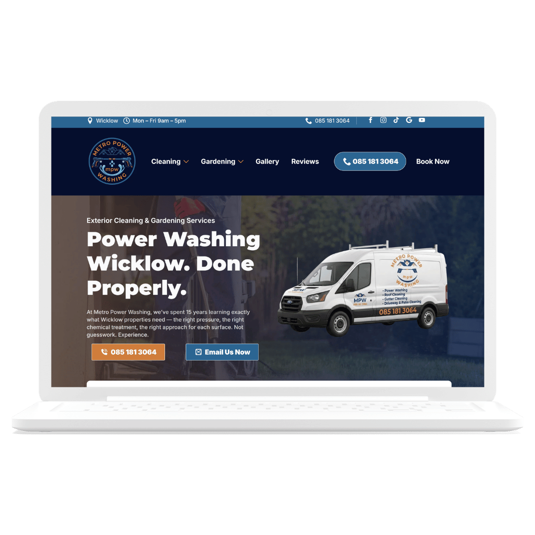 Metro Power Washing Website