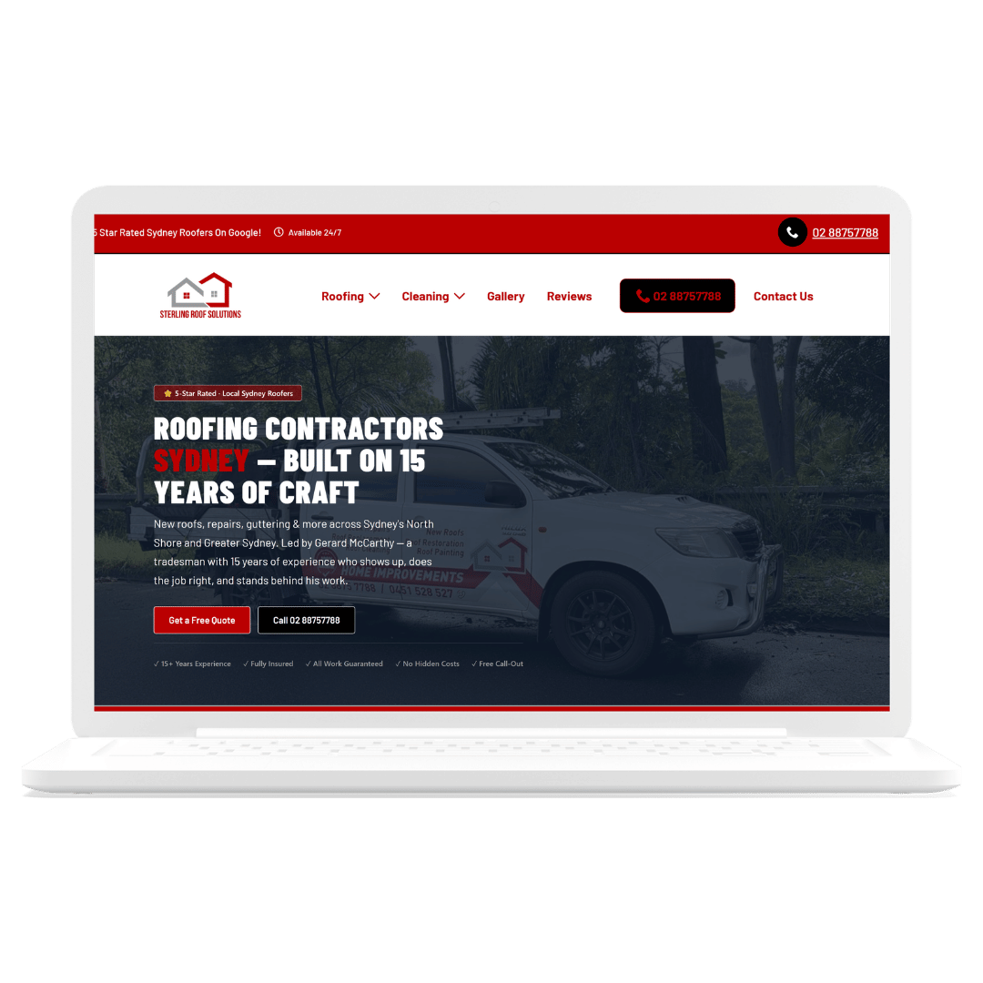 Sydney Roofing Website