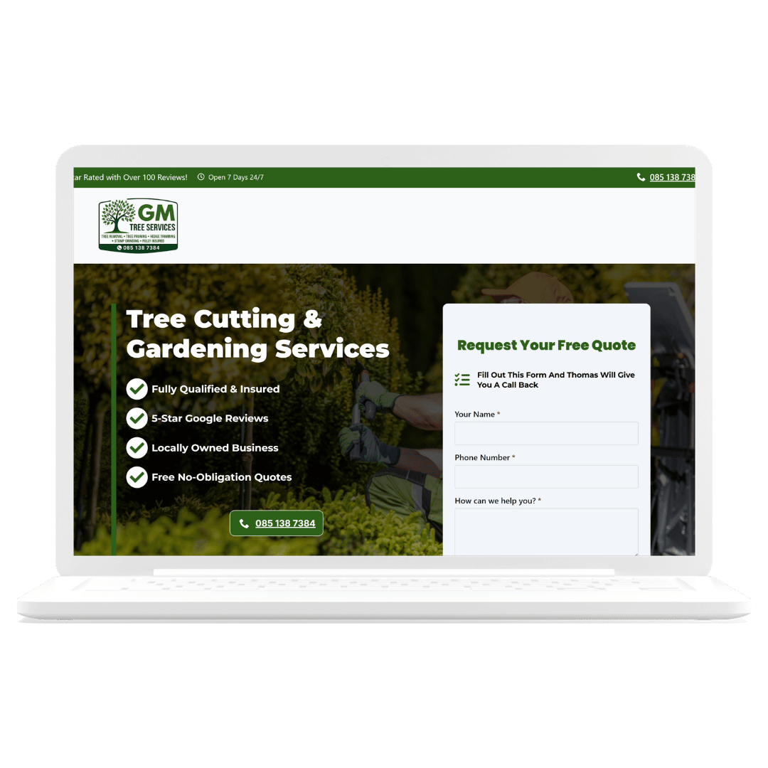 GM Tree Services Website